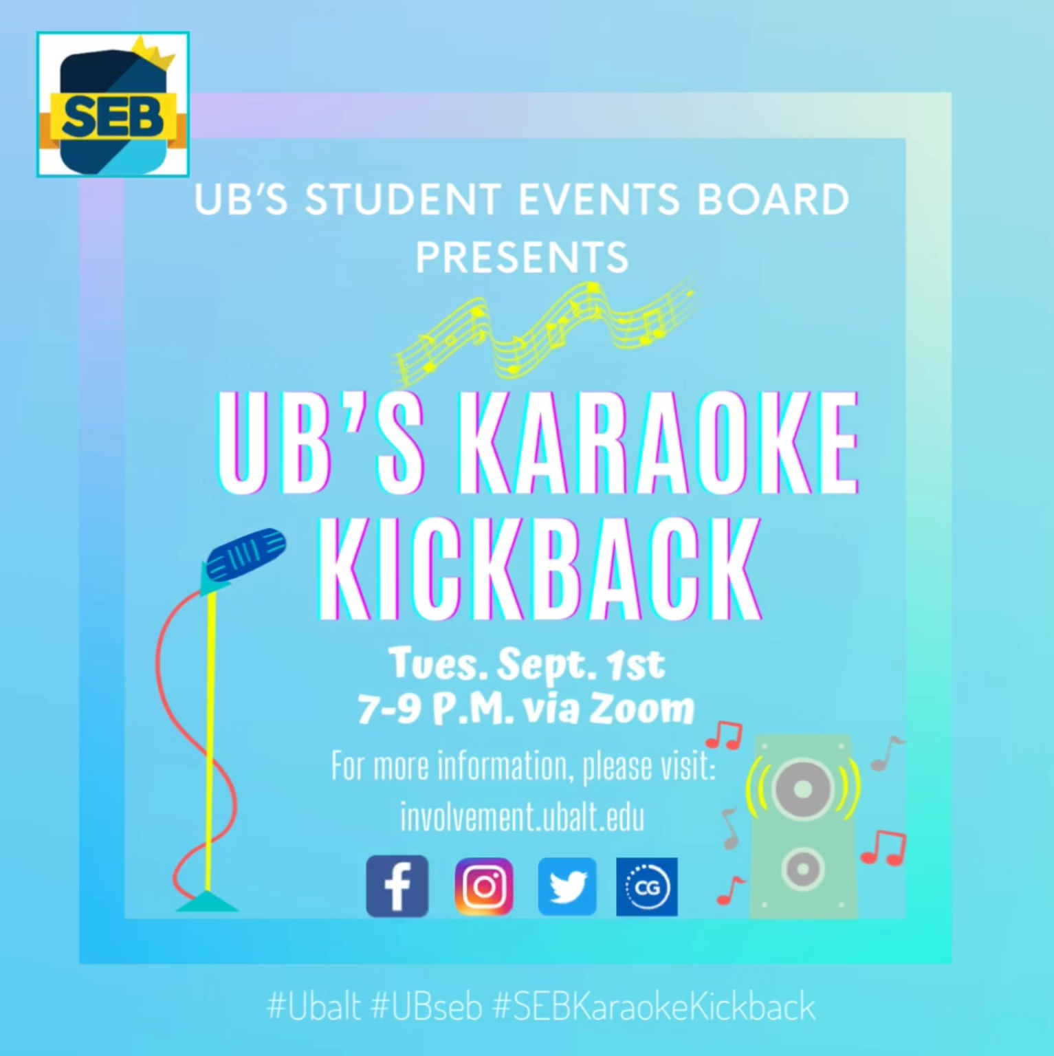 UB’s Karaoke Kickback hosted by Student Events Board